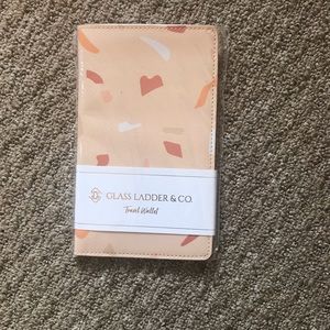 Glass ladder & co travel wallet